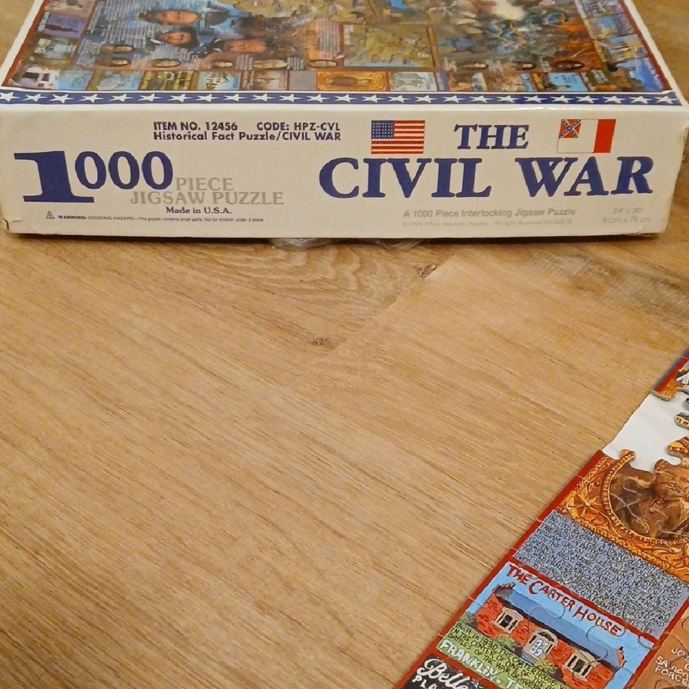 The Civil War Puzzle - 1000 Pieces - Picture 2 of 5
